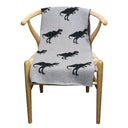 Cotton Dinosaur Throw 80×100 at Online8 Furniture Auckland NZ