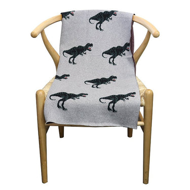 Cotton Dinosaur Throw 80×100 at Online8 Furniture Auckland NZ