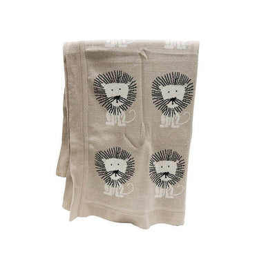 Cotton Multi Lion Throw at Online8 Furniture Auckland NZ