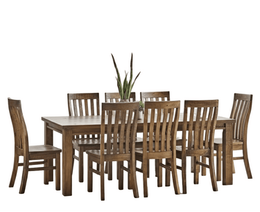 Country Dining Suite - 8 Seater at Online8 Furniture Auckland NZ
