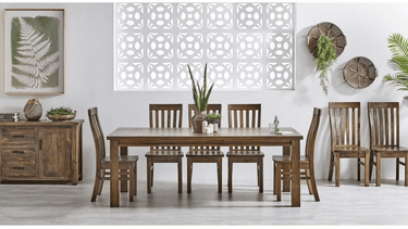Country Dining Suite - 8 Seater at Online8 Furniture Auckland NZ