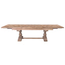 Country Double Extension Dining Table at Online8 Furniture Auckland NZ