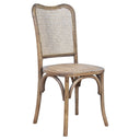 Country Oak Rattan Dining Chair at Online8 Furniture Auckland NZ