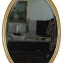 Country Oval Wall Mirror - Large at Online8 Furniture Auckland NZ