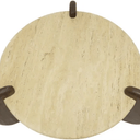 Cove Travertine Coffee Table - Large at Online8 Furniture Auckland NZ