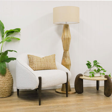 Cove Travertine Coffee Table - Large at Online8 Furniture Auckland NZ