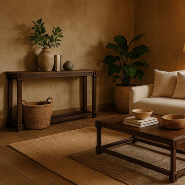 Coventry Hall Table - Antique Walnut at Online8 Furniture Auckland NZ