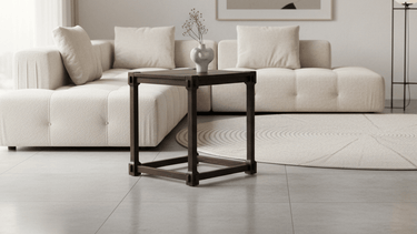 Coventry Side Table - Antique Walnut at Online8 Furniture Auckland NZ