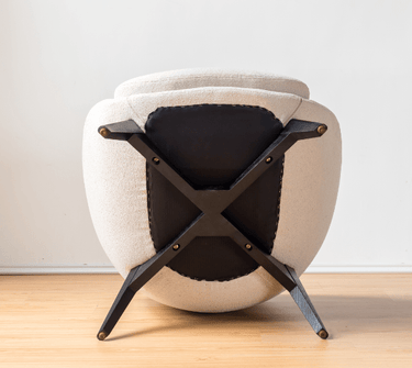 Crescent Boucle Lounge Chair at Online8 Furniture Auckland NZ