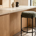 Crown Barstool - Olive /Black at Online8 Furniture Auckland NZ