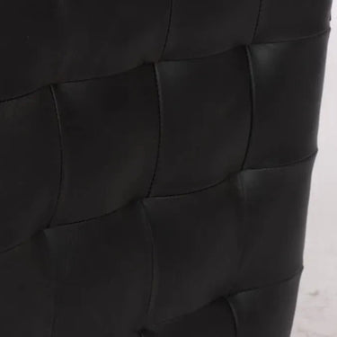 Cube Tufted Leather Ottoman at Online8 Furniture Auckland NZ
