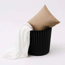Cupcake Stool - Indoor/Outdoor - Black Set/2 at Online8 Furniture Auckland NZ