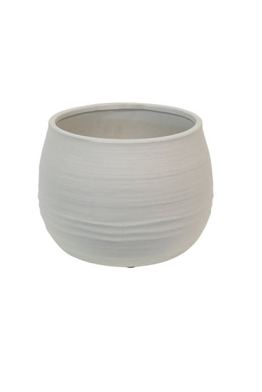 Curved Planter Grey Medium at Online8 Furniture Auckland NZ