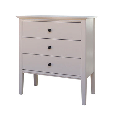 Cyrus 3 Drawer Bedside Table at Online8 Furniture Auckland NZ
