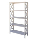 Cyrus 4 Tier Bookcase - White at Online8 Furniture Auckland NZ