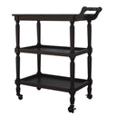 Cyrus Bar Cart - Black at Online8 Furniture Auckland NZ