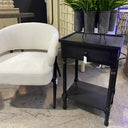 Cyrus Tray Top Bedside Table at Online8 Furniture Auckland NZ