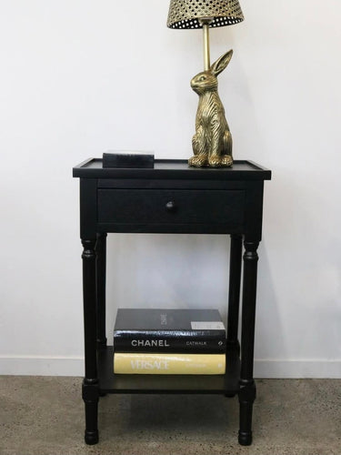 Cyrus Tray Top Bedside Table at Online8 Furniture Auckland NZ