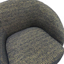 Daisey Swivel Accent Chair - Gold & Black at Online8 Furniture Auckland NZ