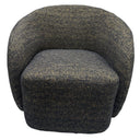 Daisey Swivel Accent Chair - Gold & Black at Online8 Furniture Auckland NZ