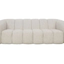 Dani 3 Seater Sofa, 235 x 105 x 73cm with a sculptural channelled form