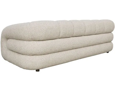 Dani 3 Seater Sofa with plush foam fill and rounded tubular detailing