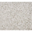 Dani 3 Seater Sofa upholstered in neutral textured oatmeal fabric over rubberwood