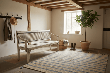Davina Vintage Wooden Bench Seat at Online8 Furniture Auckland NZ
