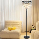 Deco Crystal Floor Lamp – Antique Black at Online8 Furniture Auckland NZ