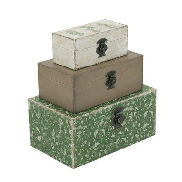 Decorative Box - Set of 3 at Online8 Furniture Auckland NZ