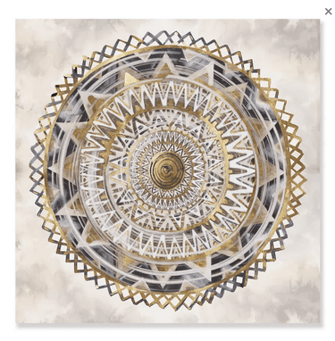 Decorative Disc Canvas Print 60x60 at Online8 Furniture Auckland NZ