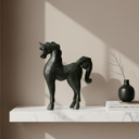 Decorative Horse - Dark Green at Online8 Furniture Auckland NZ