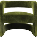 Delilah Occasional Chair - Deep Olive at Online8 Furniture Auckland NZ