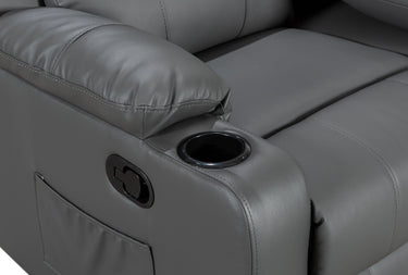 Denver Manual Recliner Lounge Suite - 3+1+1 at Online8 Furniture Auckland NZ