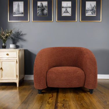 Denver Occasional Chair - Rust at Online8 Furniture Auckland NZ