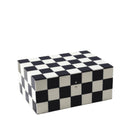 Designer Box Checkered - Large at Online8 Furniture Auckland NZ