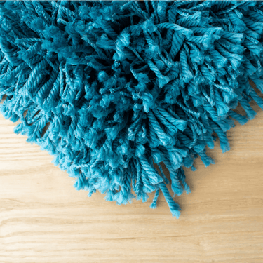 Devon Teal Shaggy Rug at Online8 Furniture Auckland NZ