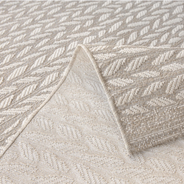 Devonport Indoor/Outdoor Braid Sand Rug at Online8 Furniture Auckland NZ