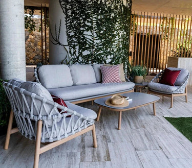 Dezza 5 Pcs Luxury Lounge Suite - Grey at Online8 Furniture Auckland NZ