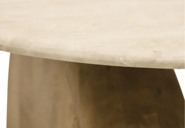 Dior Travertine & Wood Coffee Table at Online8 Furniture Auckland NZ