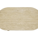 Dior Travertine & Wood Coffee Table at Online8 Furniture Auckland NZ