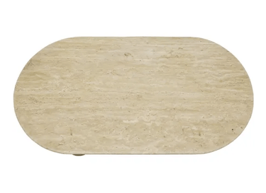 Dior Travertine & Wood Coffee Table at Online8 Furniture Auckland NZ