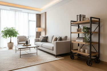 Display Unit on Wheels/Bookcase at Online8 Furniture Auckland NZ