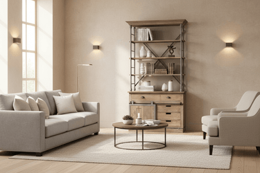 Display Unit with Sliding Door - Reclaimed Elm at Online8 Furniture Auckland NZ