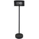 Dixon Aluminium Solar Outdoor Lamp - Charcoal at Online8 Furniture Auckland NZ