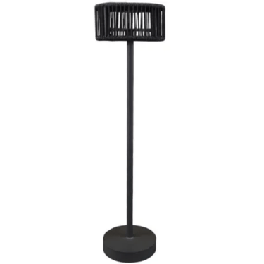 Dixon Aluminium Solar Outdoor Lamp - Charcoal at Online8 Furniture Auckland NZ