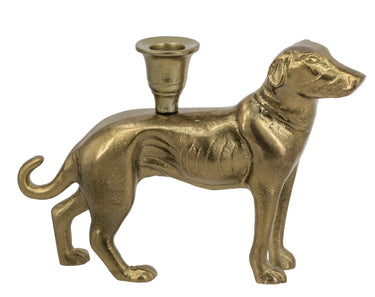 Dog Taper Holder - Gold at Online8 Furniture Auckland NZ