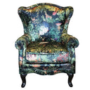 Dorset Wingback Armchair - Forest Green at Online8 Furniture Auckland NZ