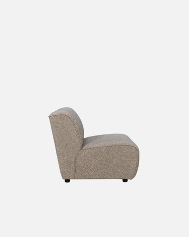 Dossier 1 Seater Armless Sofa module that slots between other Dossier pieces