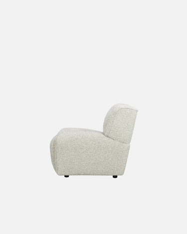 Dossier 1 Seater Left Arm Sofa, a modular piece upholstered on every angle for a cohesive finish